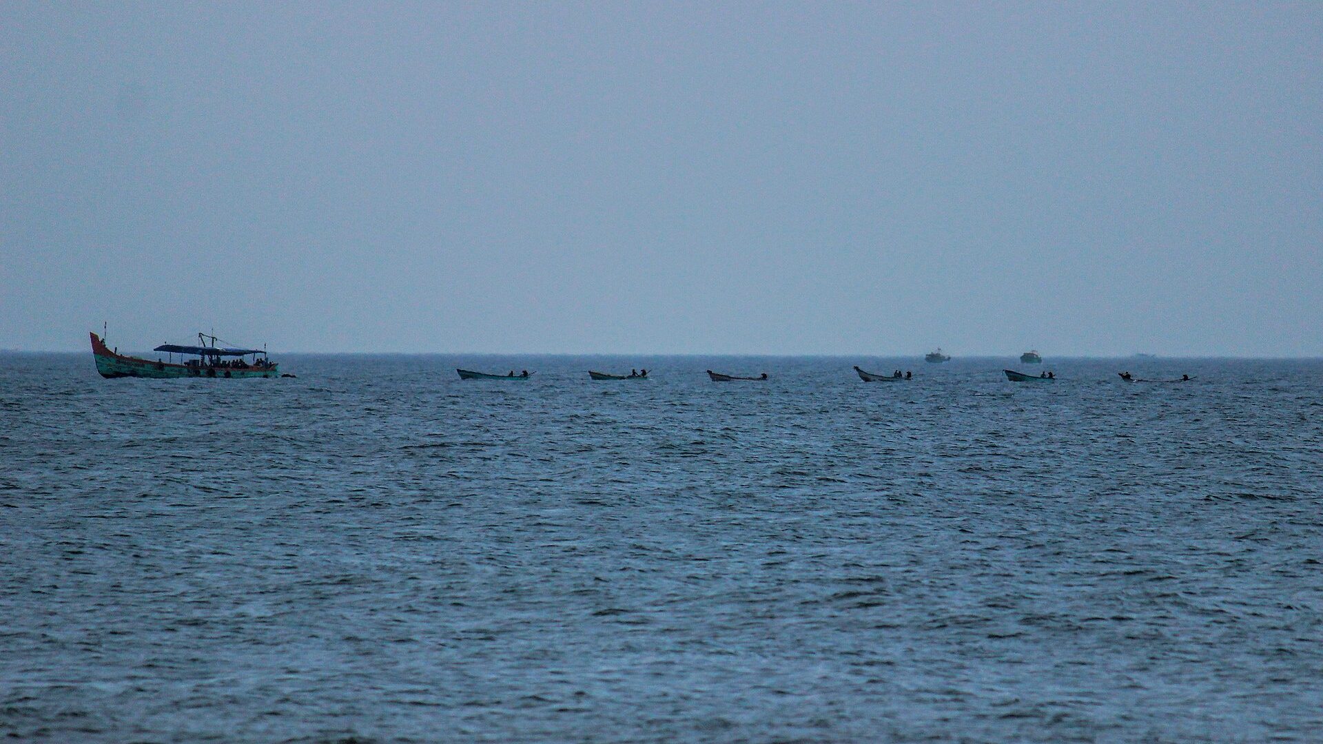 Sample photo — River Mouth. Replace with a Saailors Voyage shot.